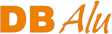 Logo horizontal DB Alu